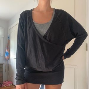 Free People Long Sleeve Beach Cover Up